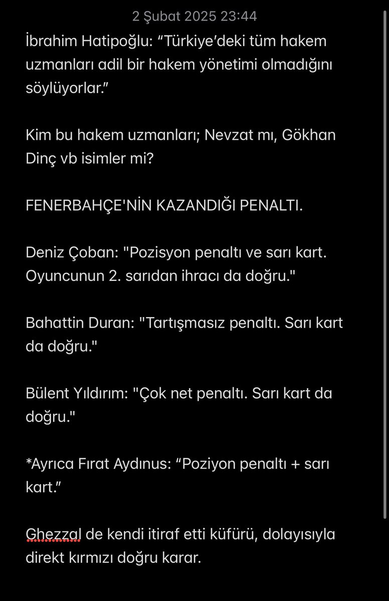 Bütün yalan ve algılarınız patır patır döküldü.