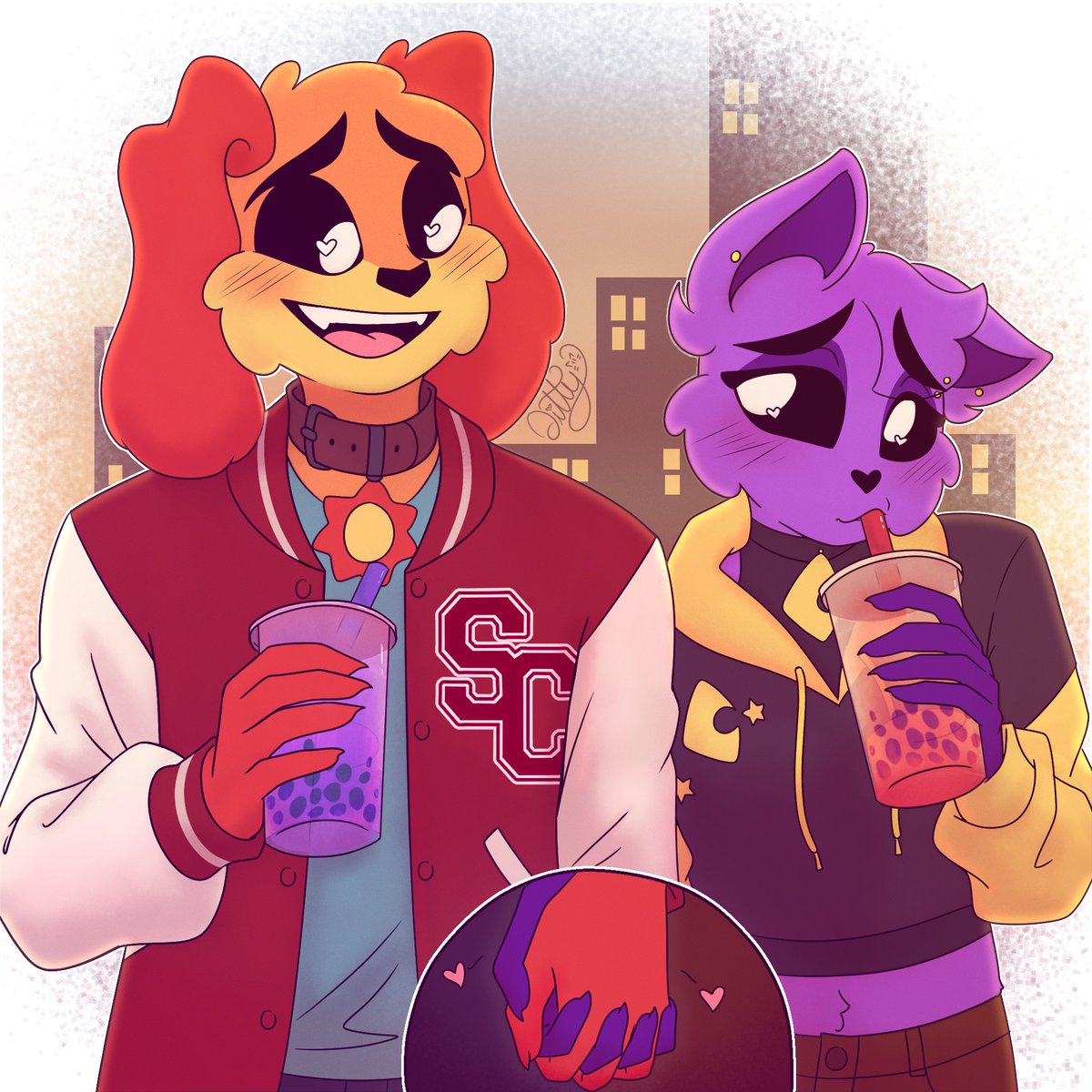 Day 2: First Date #SmilingCritters #SmilingCrittersAU #DayNap