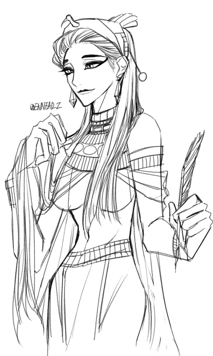 ENNEAD_Z's tweet image. #ENNEAD #엔네아드 #Thoth #Maat

토트 뇨타랑······ 성반전 마트토트 공식 그 장면