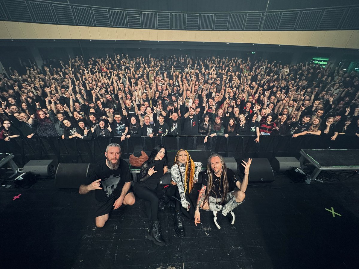 Paldies, Riga! 🇱🇻🤍

ÁNV Rising Tour Pt. I - with @eluveitie_official &amp; @adinfinitumofficial 

#infectedrain #adinfinitum #eluveitie #metalband #metalmusic
