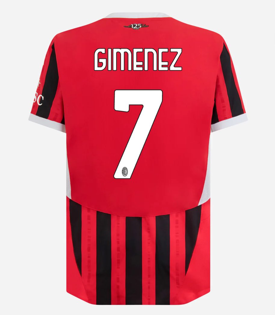 Santiago Gimenez 7️⃣🔴⚫️