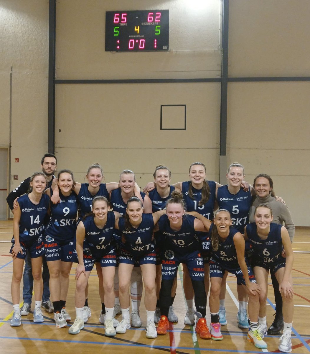 Onze SKT Ieper Cats A wonnen de derby 65 - 62 na een thriller tegen G&amp;V Breakpoint Waregem <a href="/basketieper/">Basket SKT Ieper</a> #onecoolteam #onefamily 
🏀🏀🏀