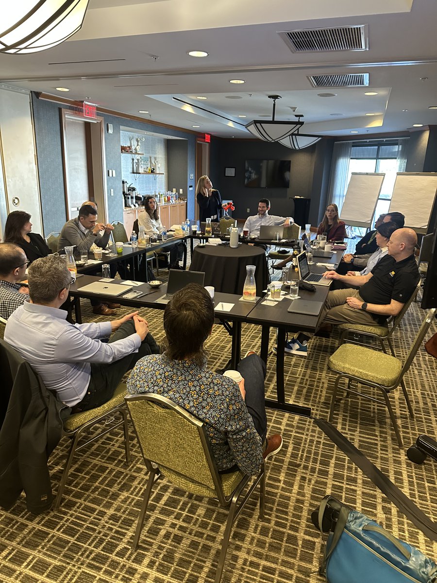 Thanks to the Academy of Management's OB Division committee members that came from around the world to Raleigh, North Carolina and those attending virtually to help shape our strategy and priorities over the next few years. Stay tuned for new initiatives on the horizon! <a href="/AOM_OB/">AOM Organizational Behavior Division</a>