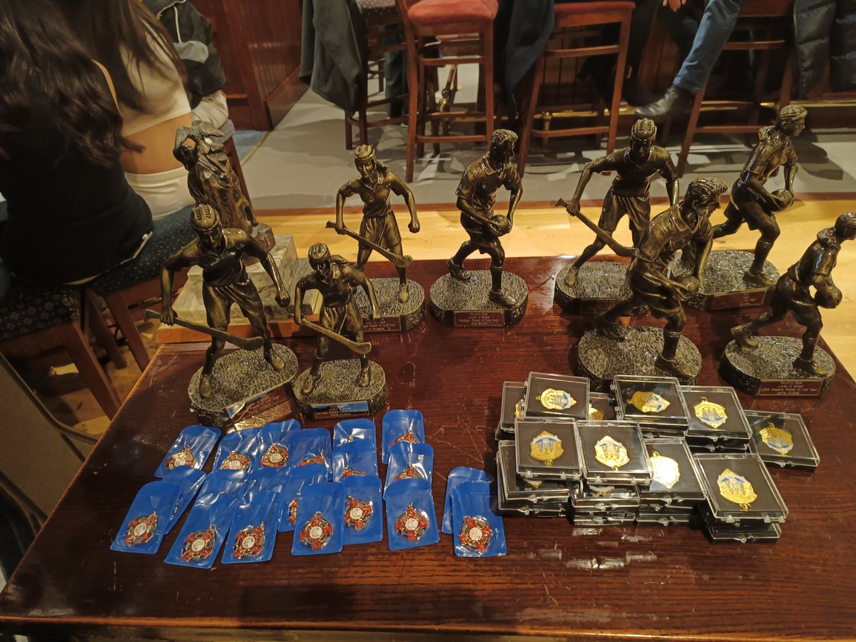 Some haul of medals and trophies handed out tonight here <a href="/CrumlinGAA/">Crumlin GAA</a>..  Always great to be anongst your own people.