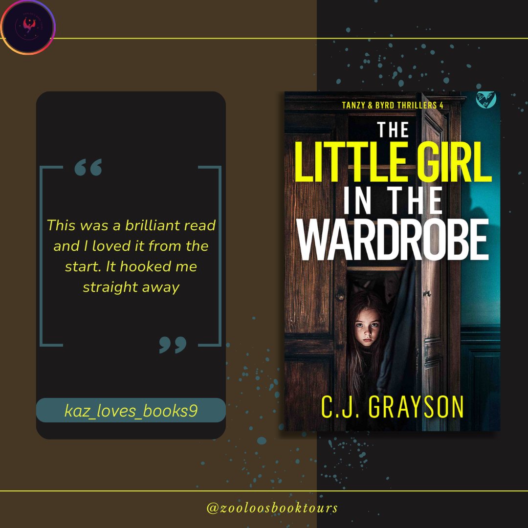 ZooloosBookTours (@zooloosbt) on Twitter photo Today the book tour for #TheLittleGirlintheWardrobe saw fab posts by <a href="/kazlovesbooks1/">Kaz</a> <a href="/momobookdiary/">ππ ππ πΉπ π ππ»πππ£πͺ ππ</a> <a href="/songra28/">Sonja Charters</a> ~ You can read all reviews here ~ tinyurl.com/4mp3hsaw
Tomorrow #paigesworldofbooks97 #mybookyjourney_cmbscfc will be sharing their posts!
<a href="/CJGrayson4/">C.J. Grayson #TheLittleGirlInTheWardrobe</a> <a href="/JoffeBooks/">JOFFE BOOKS</a> Today the book tour for #TheLittleGirlintheWardrobe saw fab posts by <a href="/kazlovesbooks1/">Kaz</a> <a href="/momobookdiary/">ππ ππ πΉπ π ππ»πππ£πͺ ππ</a> <a href="/songra28/">Sonja Charters</a> ~ You can read all reviews here ~ tinyurl.com/4mp3hsaw
Tomorrow #paigesworldofbooks97 #mybookyjourney_cmbscfc will be sharing their posts!
<a href="/CJGrayson4/">C.J. Grayson #TheLittleGirlInTheWardrobe</a> <a href="/JoffeBooks/">JOFFE BOOKS</a>