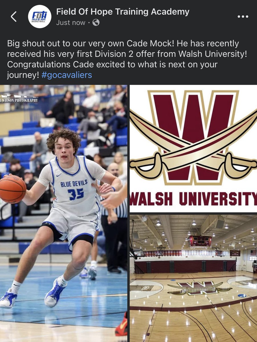 Kody Lambert (@klambert32) on Twitter photo My guy <a href="/cademock_/">Cade Mock</a> picking up his first Division 2 offer from Walsh University! Congratulations!! My guy <a href="/cademock_/">Cade Mock</a> picking up his first Division 2 offer from Walsh University! Congratulations!!