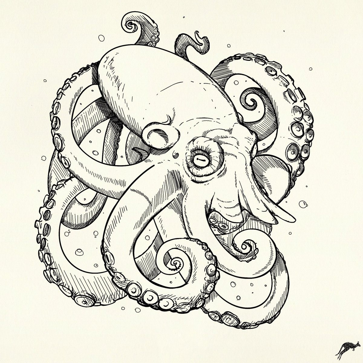 🐙 #illustration