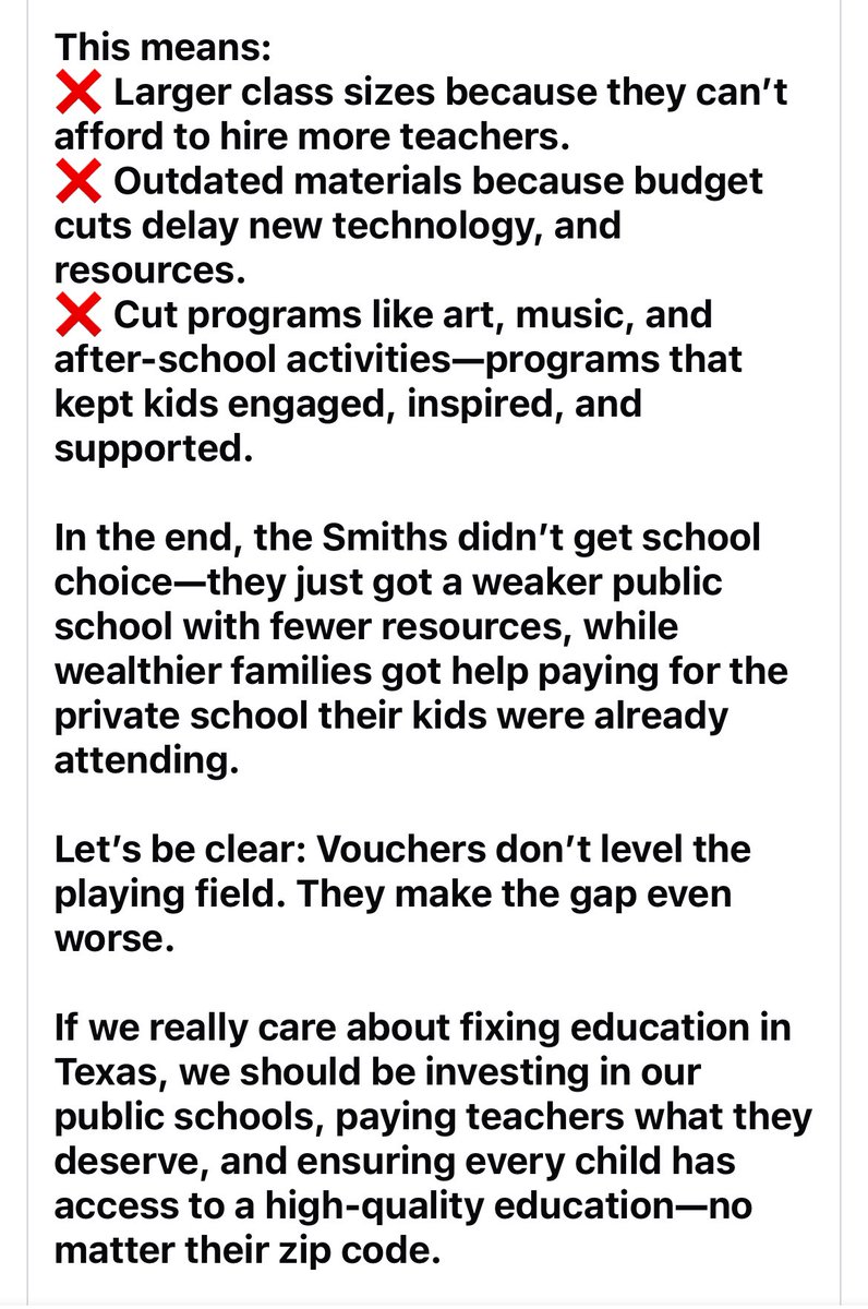 CodySlater (@coachslater) on Twitter photo Was on Facebook and came across Kendra Swalls post on Texas Senate School Voucher Bill that will go up for vote.  She is π― spot on!! I asked for permission to share this and she said absolutely!! (Part 1 of 2 ) Was on Facebook and came across Kendra Swalls post on Texas Senate School Voucher Bill that will go up for vote.  She is π― spot on!! I asked for permission to share this and she said absolutely!! (Part 1 of 2 )