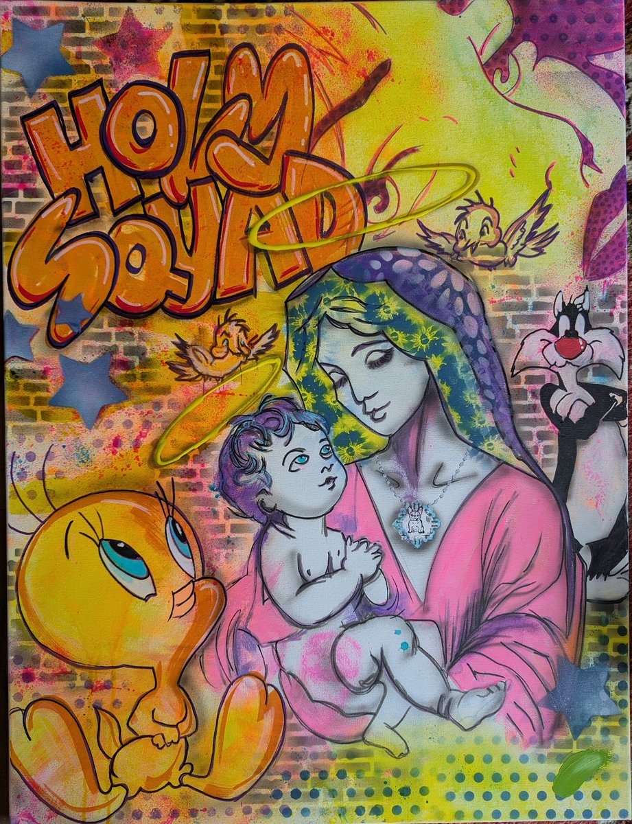 Diana_2412_'s tweet image. Happy Sunday is Studioday!
#popart
#studioartist
#art
#twitterartist
#epicshit 
#holysquad 
#🙏🏼