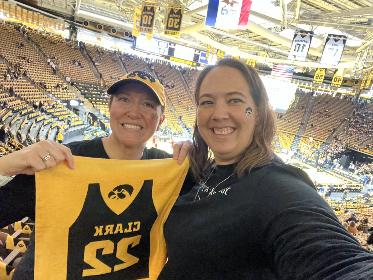 To the rafters!! #fightforIowa