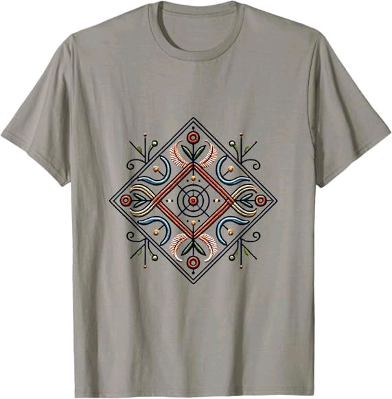 stylishlux's tweet photo. Add a pop of pattern to your style with this intricate geometric tee! Perfect for any trendsetter looking to stand out. 😎✨ #FashionForward #GeometricStyle https://t.co/G3BpfBBwEt https://t.co/XWgwhkHUvs