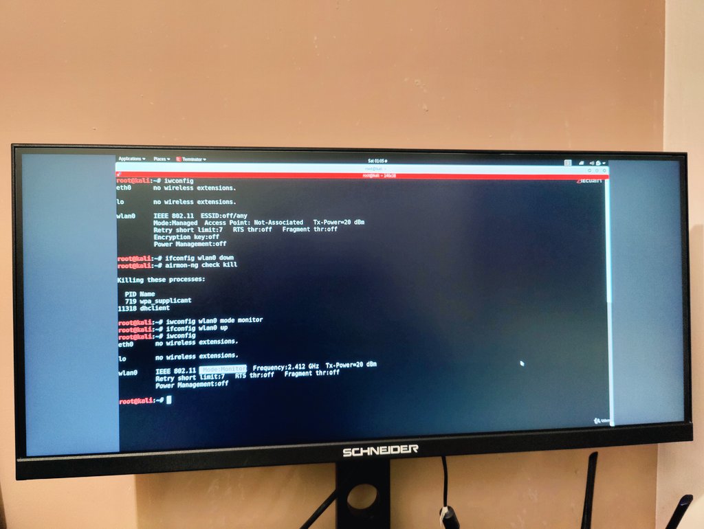 The_Hacker_Noob's tweet image. Day 10 of my hacking journey: Exploring Wi-Fi vulnerabilities &amp;amp; pre-connection attacks. 

Time to dive deeper into how networks can be compromised before you even connect. Stay tuned!

#EthicalHacking #WiFiHacking #LearnToHack #CyberSecurity #PenTesting