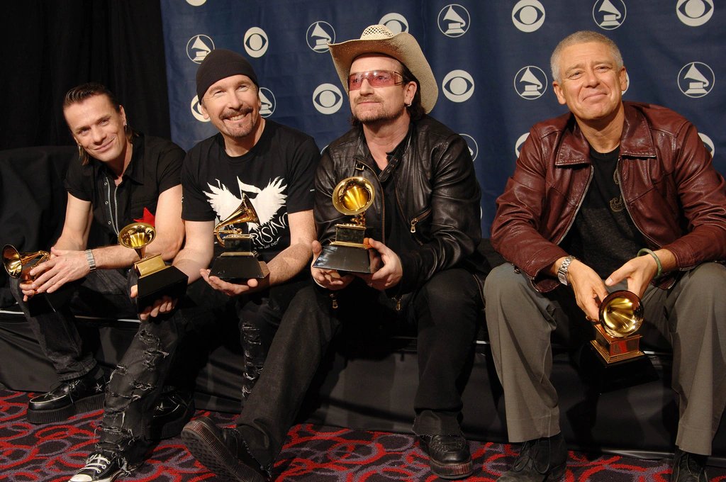 #Grammys 

#U2 have 46 nominations and a total of 22 wins. Still the most Grammy-awarded band of all time!
