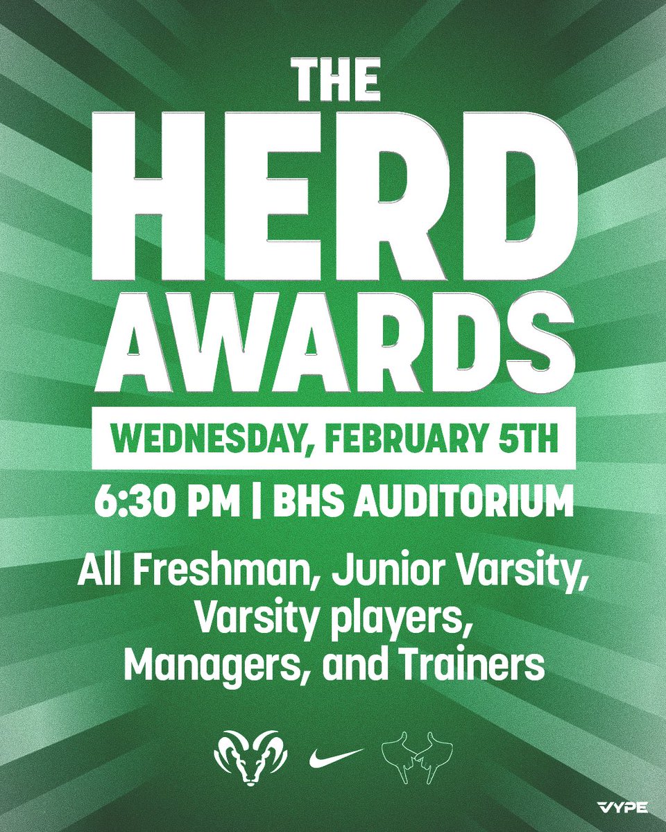 Big week on the East side for our program! Make sure you come out and support our student athletes this Wednesday! #ProtectTheBrand #HERD