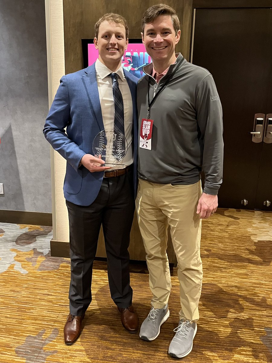 Congratulations to former <a href="/LRCAbaseball/">LRCA Warrior Baseball</a> and current <a href="/AStateBaseball/">Arkansas State Red Wolves Baseball</a> player Cason Tollett for being named the 2025 Heart &amp; Hustle Award winner by his teammates. In the words of <a href="/silvam2016/">Mike Silva</a> “The greatest honor any player in our program can achieve”