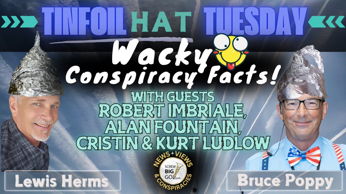 ScrewBigGov2's tweet photo. TUES, FEB 4TH
4pm PT | 5pm MT | 6pm CT | 7pm ET
JOIN US HERE
https://t.co/dqNifV94RZ
#ConspiracyFacts,#Giants, #Grok, #PetFood, #SimpsonPredictions, #FlatEarth, #GlobeEarth, #AncientAliens @WowLewi @RobertImbriale @ALANFOUNTAIN8 https://t.co/02AjJ1gN8S