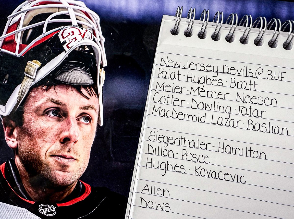 NJDevils's tweet photo. Let's run it back 🔁 https://t.co/GMEex1aC2f