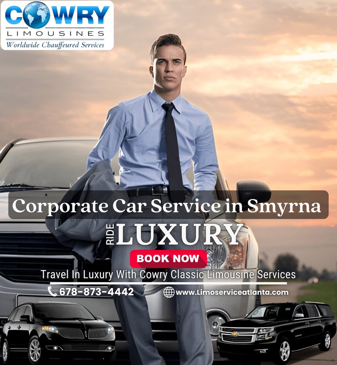 Cowry_Limousine's tweet image. Corporate Car Service in Smyrna GA: Experience unparalleled luxury and professionalism with Smyrna Corporate Limo Service, offering top-tier corporate car service in Smyrna, GA
🌎  Limoserviceatlanta.com
#corporatecarservice
#smyrnacorporatecars
#executivecarservice
#businesscar