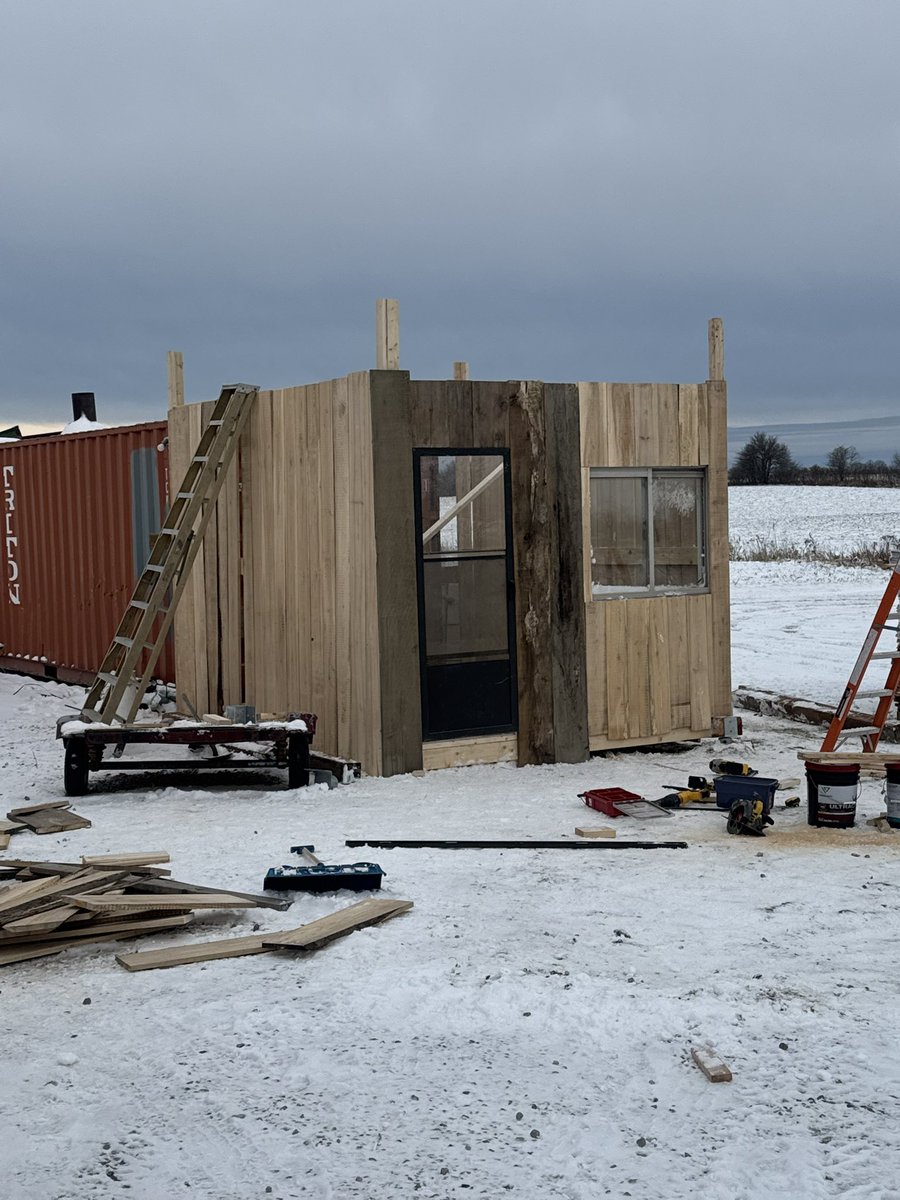 We’ll figure we needed more room to have more fun during syrup season!