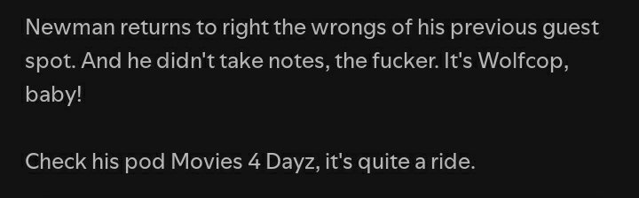 lordlewy78's tweet photo. https://t.co/oKOK5SB1zy

@CinemaShitshow @MoviesDayz 
#podcast #spotify #moviereview #wolfcop https://t.co/4OiD7NzRAK