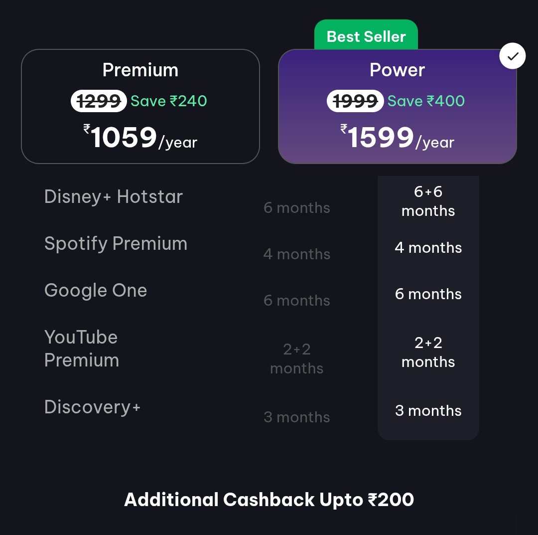 ravi3dfx's tweet image. Times prime offer. 👀
#Stufflistingsarmy #technews #TimesPrime