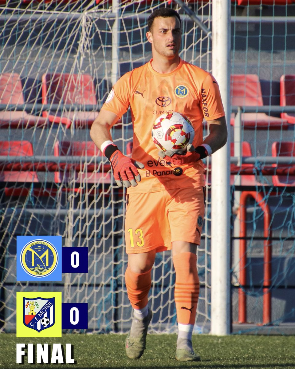 ⌚️ FINAL DEL PARTIDO

0️⃣ FC Marbellí
0️⃣ CF Motril

#VamosMarbellí