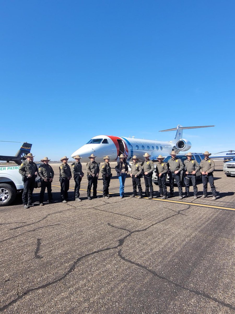 Today we had the honor of hosting Secretary of Homeland Security Kristi Noem, where we highlighted our Agents’ incredible work and focus on securing the border. We also look forward to strengthening partnerships with all the local, federal, and state agencies in attendance.