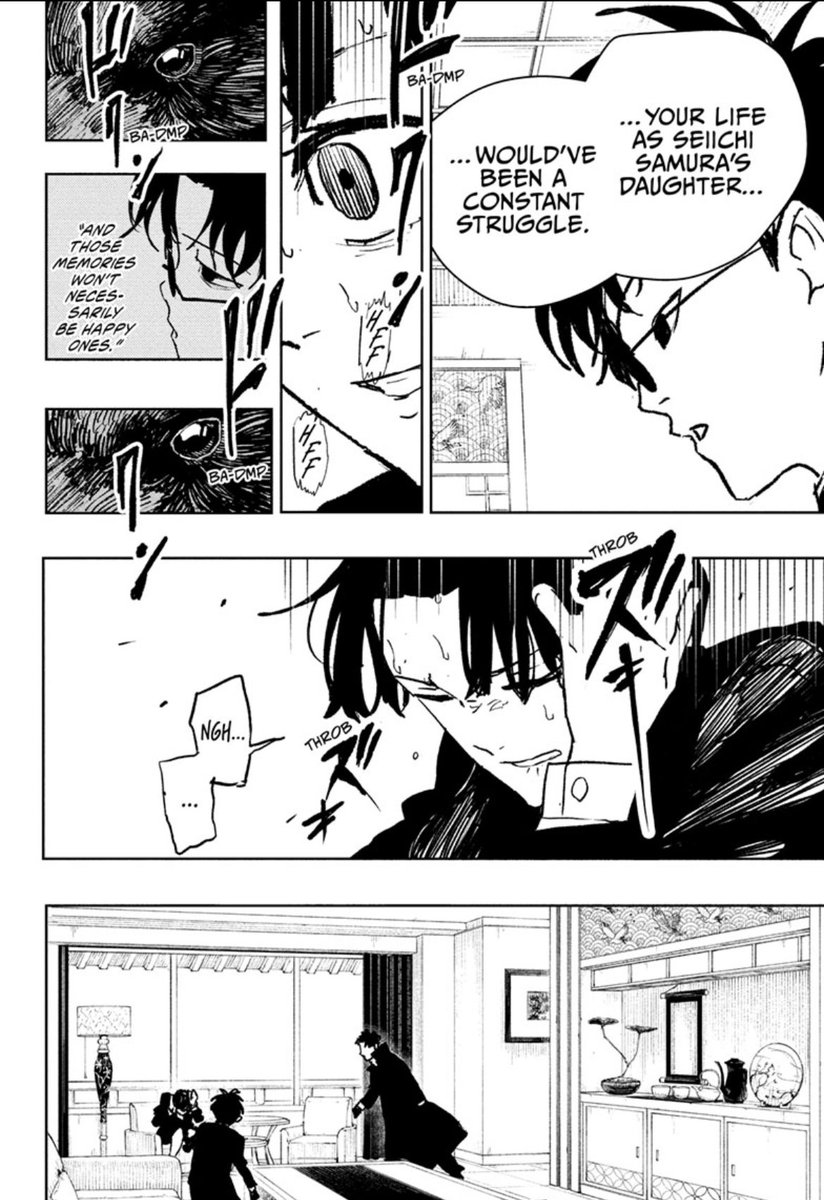 Highend69's tweet image. The zoom in on the crow I swear Kagurabachi needs a perfect adaptation