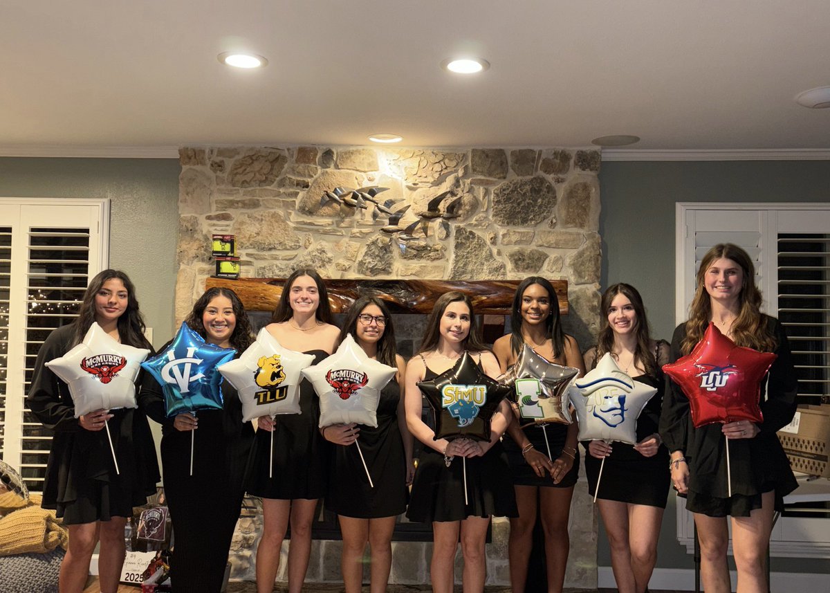 c/o 2025 is ready for the next level!!!  So proud of each of these athletes who have worked hard to fulfill a dream of playing collegiate softball.  100% committed!!
<a href="/SDN2025/">Serenity Nunez</a> <a href="/H_Melendez_1/">Hannah Melendez</a> <a href="/mad_hunter10/">Madison Hunter</a> <a href="/BrookeButlerTX/">Brooke Butler</a> <a href="/GiannaRicarte/">Gianna Ricarte•2025</a> <a href="/JesseannaA/">Jesseanna Aguirre</a> <a href="/Julesmartinez_0/">Jules Martinez</a> <a href="/2025Avery_Allen/">Avery Allen Softball 2025</a>