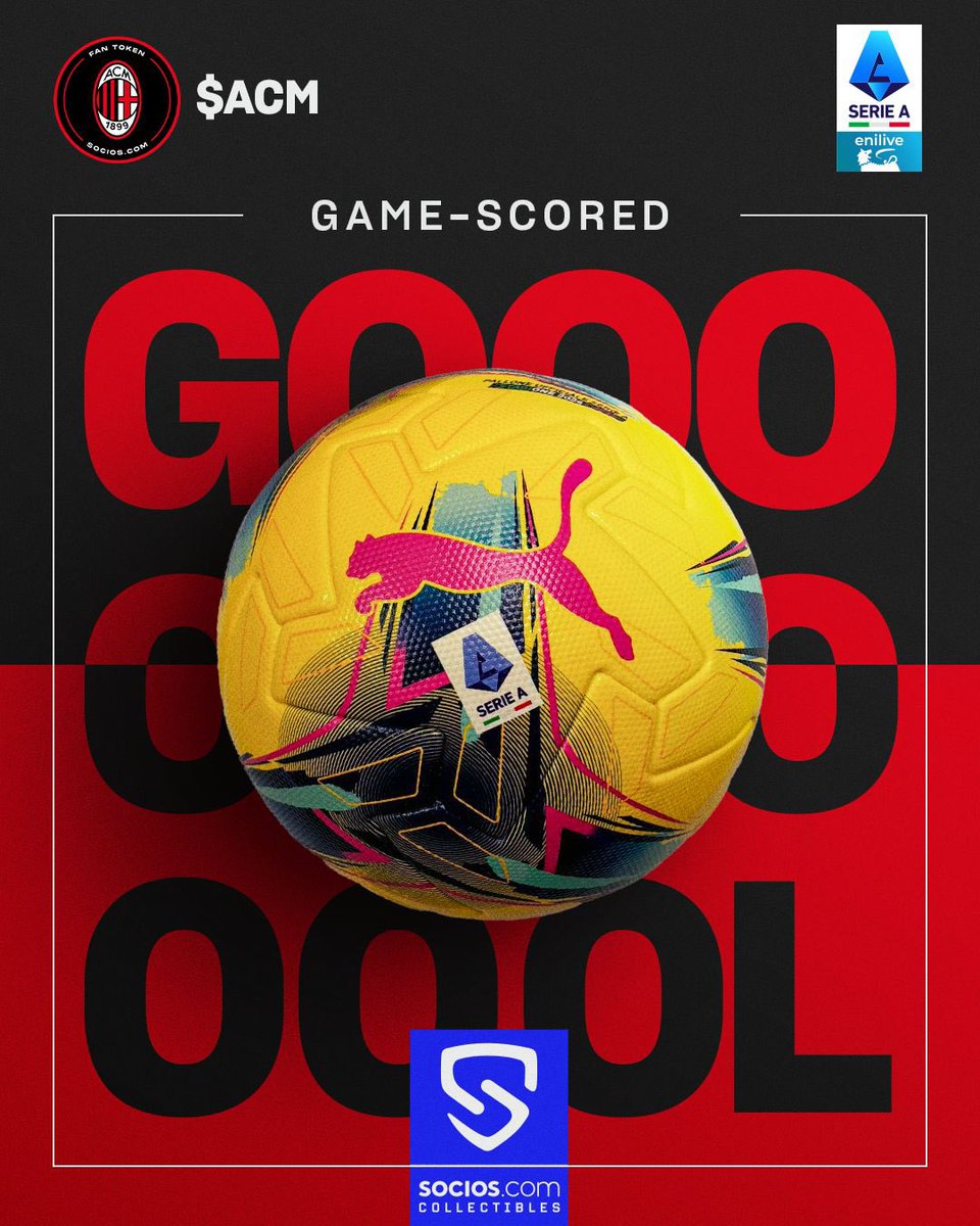 Socios.com Italia (@sociositalia) on Twitter photo HA SEGNATO REIJNDERS!💥
Eccolo il pallone del gol della <a href="/SerieA/">Lega Serie A</a>.
Eccolo il tuo momento per brillare.
👉 bit.ly/MILAN-1-0
#MilanInter #SempreMilan HA SEGNATO REIJNDERS!💥
Eccolo il pallone del gol della <a href="/SerieA/">Lega Serie A</a>.
Eccolo il tuo momento per brillare.
👉 bit.ly/MILAN-1-0
#MilanInter #SempreMilan