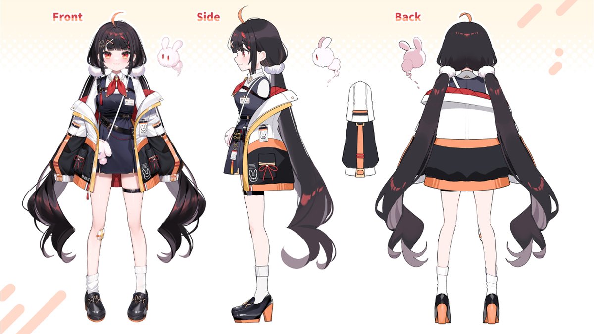 だまやまだ やまだなのだ三面図】 ファンアートの参考などにどうぞ! ￤FA