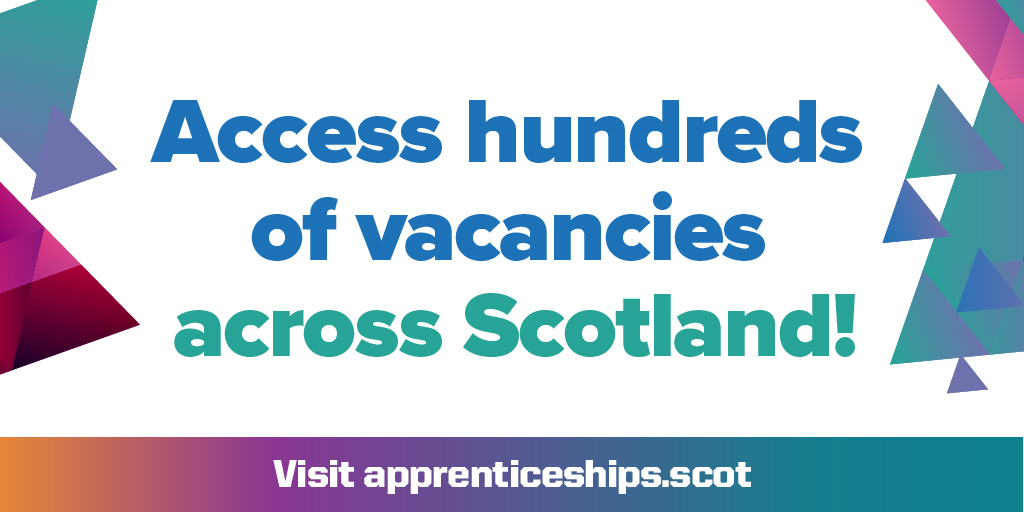 Parents &amp; carers! Is your young person considering what they want to do when they finish school in the summer? 

Check out Modern and Graduate Apprenticeships on apprenticeships.scot and see how they could kick-start their career ➡️apprenticeships.scot/become-an-appr…

@ParentFoumScot