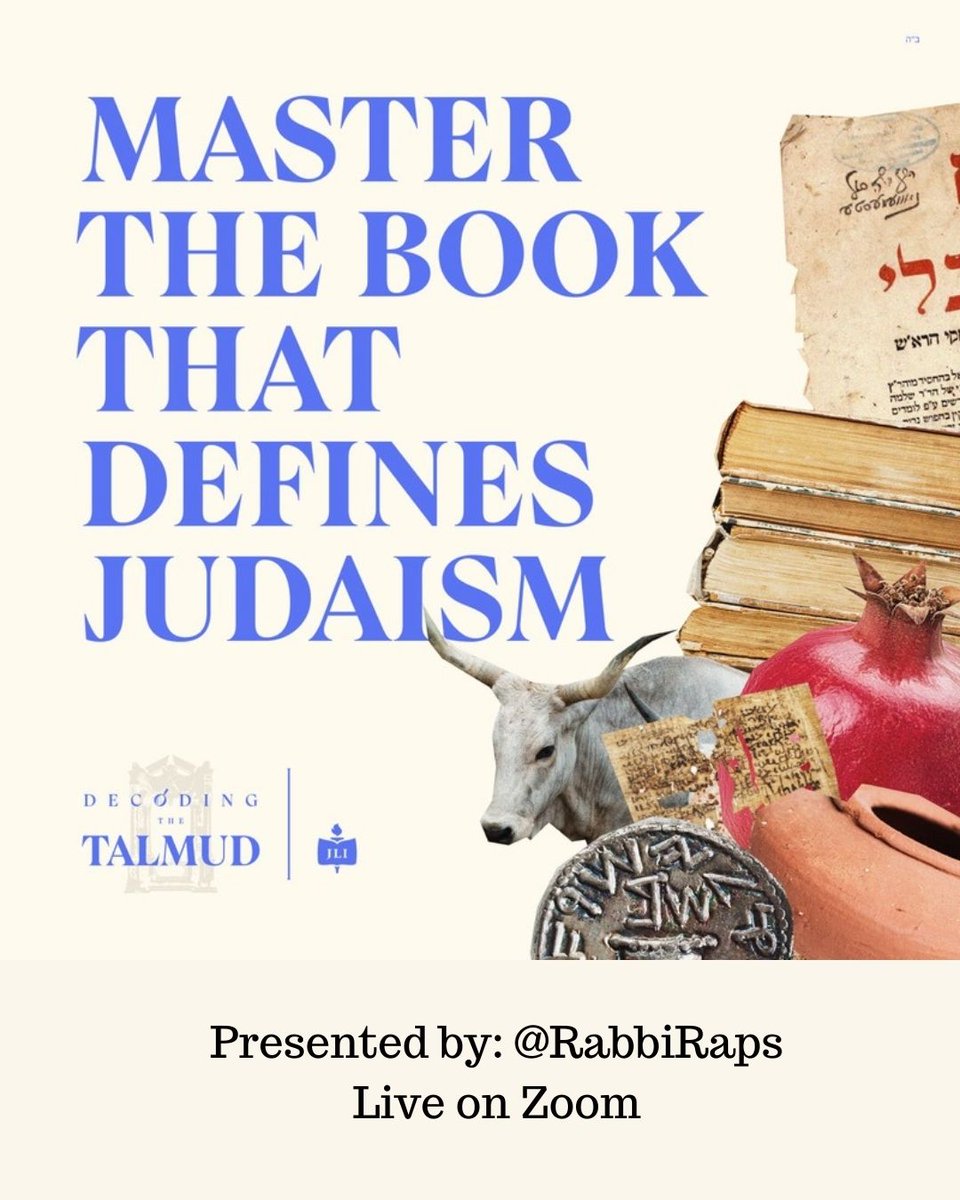 RabbiRaps's tweet image. Unlock the wisdom of the Talmud—anytime, anywhere. 📜✨ Join our online course and dive deep into timeless teachings. 

#TalmudStudy #JewishWisdom #LearnOnline