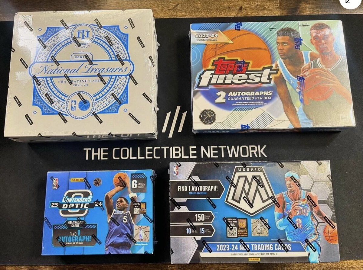 CollectibleNet's tweet photo. What a historic day and we’ll be talking about it on the livestream tonight for sure….BTW these are three of the biggest breaks we’ve done in months!  National Treasures!
MLB - https://t.co/BdqrsxMDHf
NFL - https://t.co/W0KAMxR6K6
NBA - https://t.co/HqNMd3IRW2 https://t.co/KFtg4mZ9xH