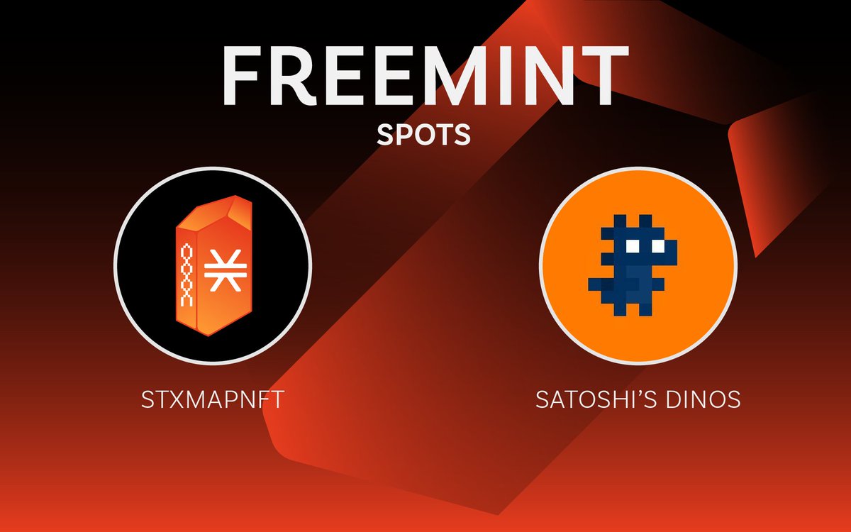 📢New Partnership/Collaboration Announcement

🔶We're excited to announce that we've secured 100 spots for the upcoming @satoshisdinos launch on Bitcoin! 🦖

🔶Summary: Satoshi's Dinos is a bold and nostalgic collection of 10,000 pixeled dinosaurs, roaring their way into the