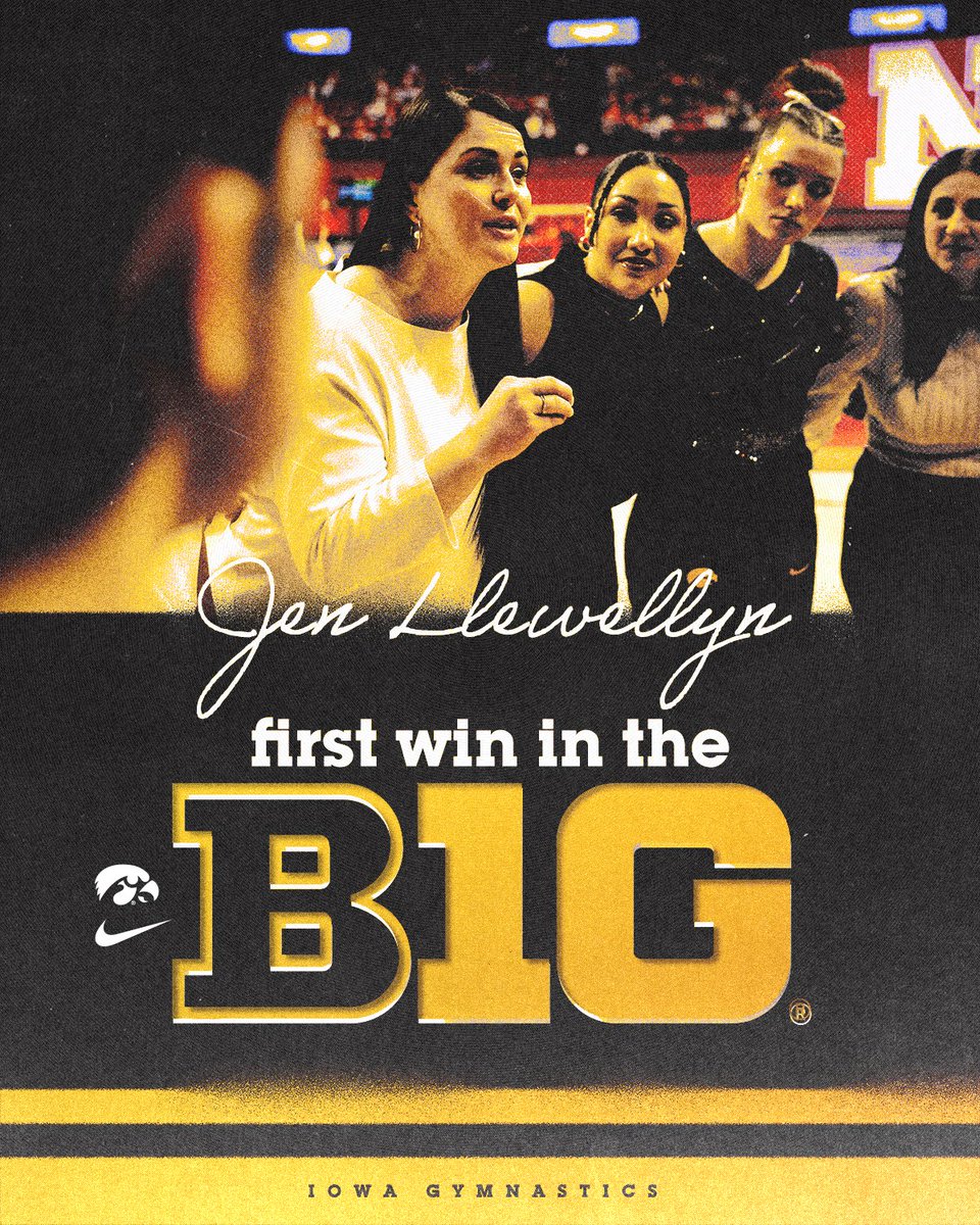 A memorable one…

✅Team 48’s first conference win of the season!
✅First career conference win for Jen Llewellyn since being named Head Coach of a <a href="/bigten/">Big Ten Conference</a> program!

#Hawkeyes