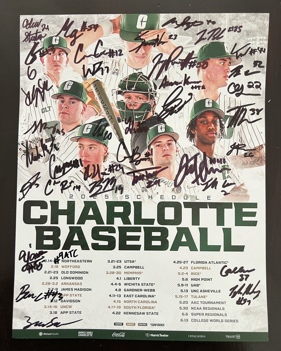 Ready for <a href="/CharlotteBSB/">Charlotte Baseball</a> !!!

#9ATC #GoldStandard