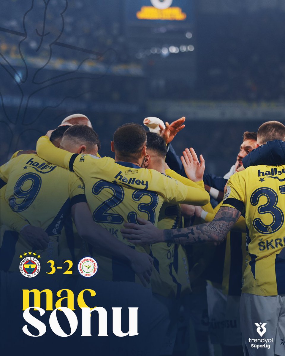 Kadıköy'de 3 puan bizim! 

#FBvRİZ