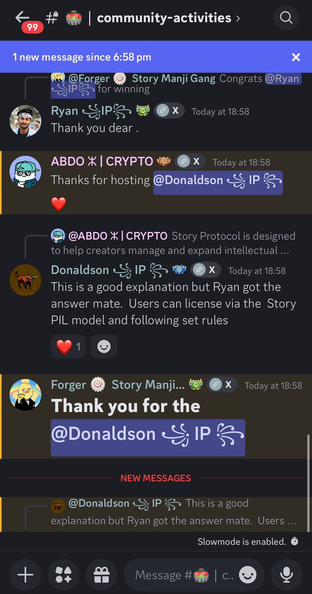 Quiz #3

We had yet another educative and fun Quiz in the Story earlier today.

Today’s Quiz was focused on Story Protocol’s Module and Creator’s Earning Advantages.

Thank you guys for joining.  See you within the week for more Quiz. 💪🫡