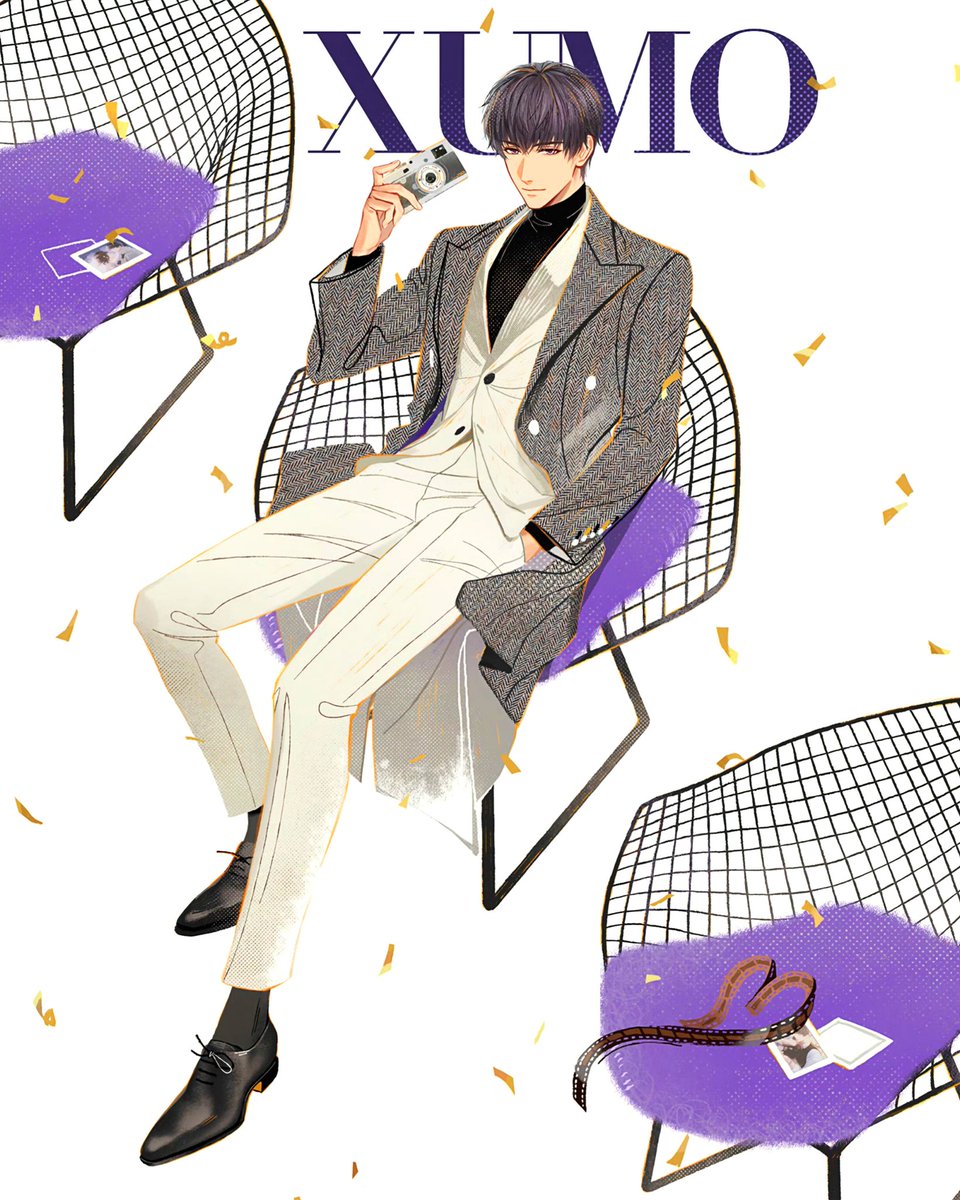 DailyLucien's tweet photo. A year starts with Lucien - what more could one ask for!!! 📷🦋💜
Lucien is effortlessly iconic - every pose, every photoshoot - perfection!! His elegance shines through his outfits!! || Appreciation Tweet #426 ||

#Lucien #MLQC #许墨 #恋与制作人 #許墨 #戀與制作人 #シモン #恋プロ https://t.co/H1NKIcjCKE