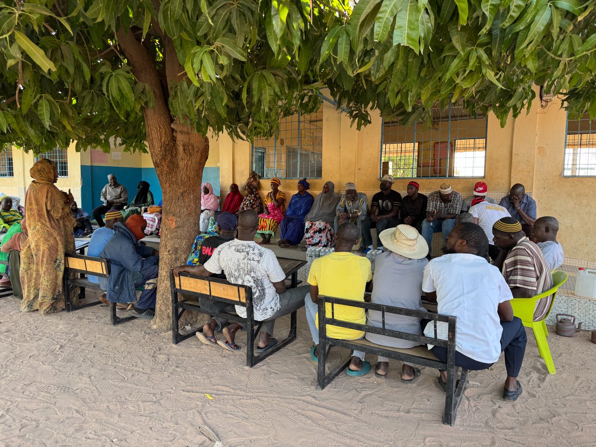 Following our Safe Spaces for Girls project, we were in Baja Kunda this afternoon for our "Kebba Kacha" project funded by <a href="/UNICEFGambia/">UNICEF The Gambia</a> through <a href="/NsgaGambia/">Nova Scotia-Gambia Association</a>. 

This project is geared to engage parents and community leaders to #EndFGM, #EndChildMarriage and #EndGBV.