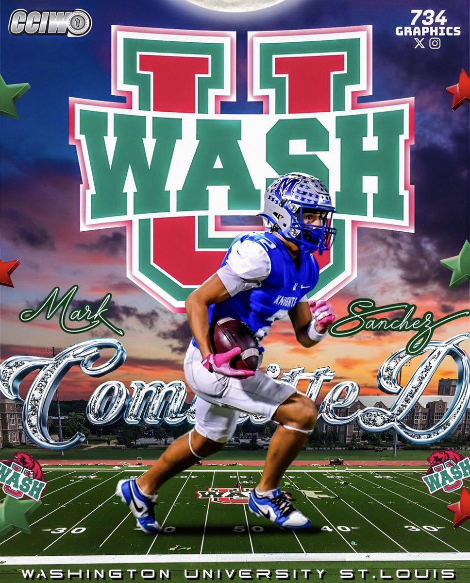 Blessed to announce my commitment to Washington University in St. Louis! Huge thanks to everyone who has helped me reach this point! @Coach_JA_Mac <a href="/mac_knights/">McCallum Football</a> <a href="/GrowthWithDesso/">Des Haynes</a> <a href="/Coach_CTucker/">Cameron Tucker</a> <a href="/coachtonyosorio/">Coach Osorio</a>