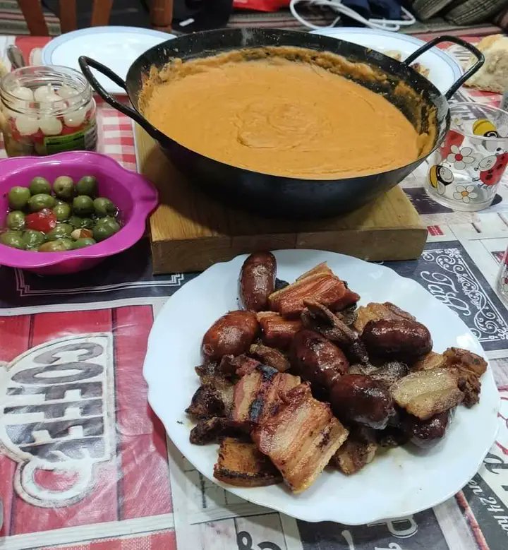 Comiendo como #Antaño 
Gachas Manchegas 
SISANTE. CUENCA 
CASTILLA LA MANCHA. SPAIN 🇪🇦