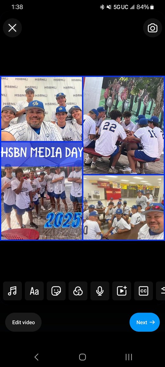 <a href="/TheBayBaseball/">The Bay Baseball</a> enjoying their HSBN Media Day before the season starts this week!!!