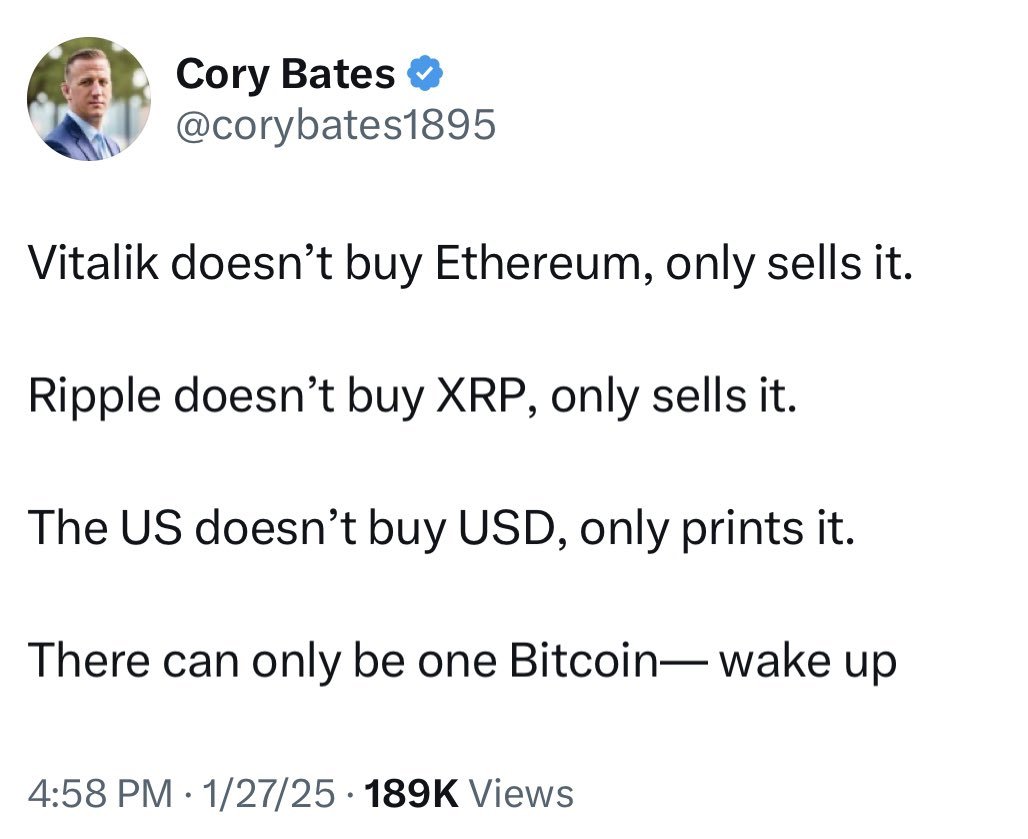 Kris doesn't buy CRO, only sells it.