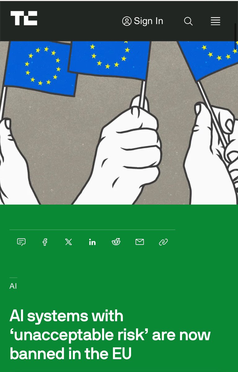 Another legislation from the EU.

And still no EU models in sight; no infrastructure in sight; no investments in sights.