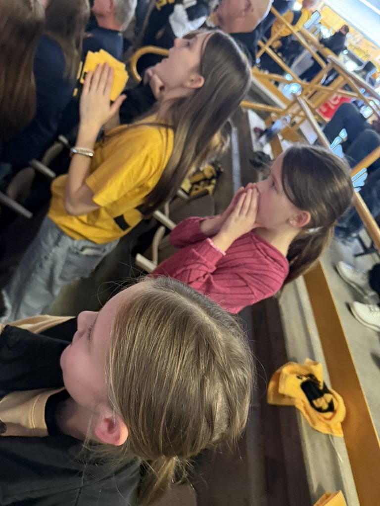 When they see CC and KM in the gym with their <a href="/iowawbb/">Iowa Women's Basketball</a> #fightforiowa