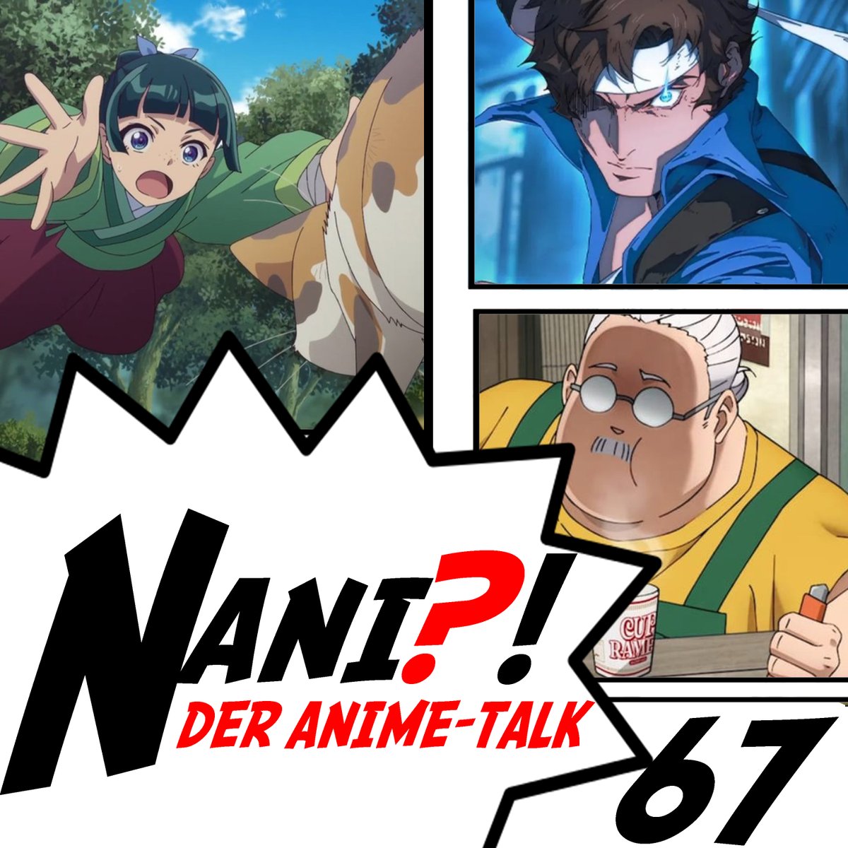 In Folge 67 von Nani?! gibt es Sakamoto Days, Castlevania: Nocturne, Ketzer, Der Herr der Ringe: Die Schlacht der Rohirrim und mehr!  

Spotify: (spoti.fi/314DidZ)      
iTunes: (apple.co/2YyLOUR)

<a href="/JolyThePsych/">Jolina</a>
<a href="/PixelViet/">Viet Ruan</a>