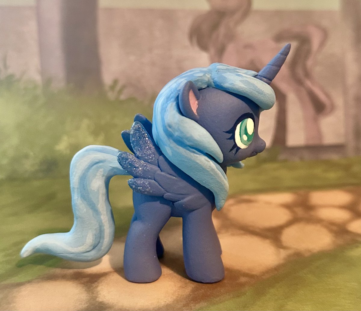 Val_TenTen's tweet image. #MLP #mlpfanart #mlpg4 #custom #dollcustom #mlpooak #OOAK #Luna