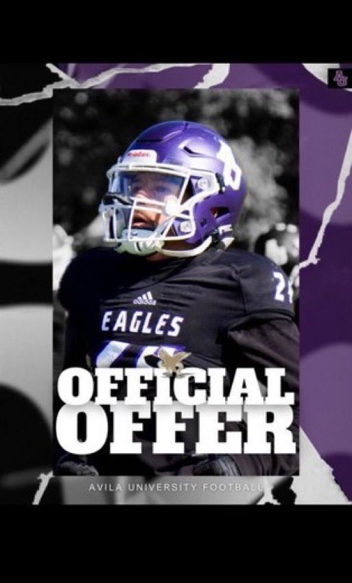 #AGTG After a great conversation with <a href="/waunton44/">Warren thomas</a> I'm excited to say that I have received my 14th offer from Avila University
 <a href="/AliefHastingsFB/">Hastings Football</a> <a href="/AvilaFootball/">Avila University Football</a> <a href="/SRfbshowcase/">srfbshowcase</a>